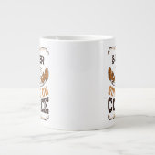 Bäcker auf dem Coffee-Coffein-Geschenk Jumbo-Tasse (Vorderseite)