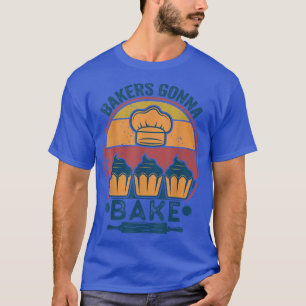 Bäcker backen Vintage lustige Backlov T-Shirt