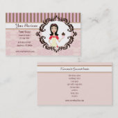 Bäcker, Bäckerei, Gebäck-Kochs-Geschäfts-Karte Visitenkarte (Vorne/Hinten)