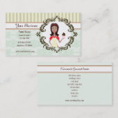 Bäcker, Bäckerei, Gebäck-Kochs-Geschäfts-Karte Visitenkarte (Vorne/Hinten)