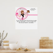 Bäcker/Bäckerei/Konditorei Koch Poster Design 2 (Küche)