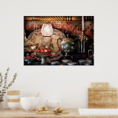 Bäcker - Bereit für das Party Poster (Küche)
