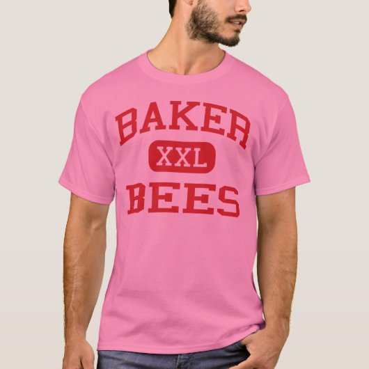 Bäcker - Bienen - hoch - Baldwinsville New York T-Shirt (Vorderseite)