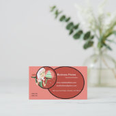 Bäcker-/des Bäckerei-/Gebäck-Kochs-2 Visitenkarte (Stehend Vorderseite)