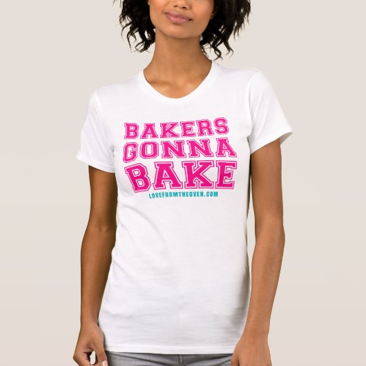 Bäcker, die gehen, Shirt zu backen (Vorderseite)