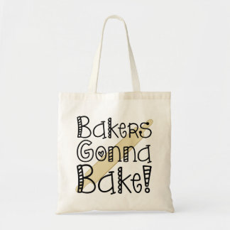 Bäcker, die gehen, Taschen-Tasche zu backen Tragetasche