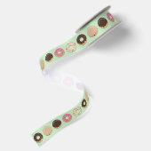 Bäcker Dutzend Doughnut Satinband (Rückseite)