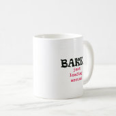 Bäcker - gerade Loafing herum Kaffeetasse (VorderseiteRechts)