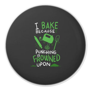 Bäcker - Ich backe weil Keramikknauf