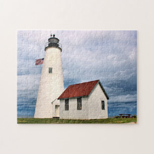 Bäcker-Insel-Leuchtturm, Puzzlespiel Massachusett Puzzle