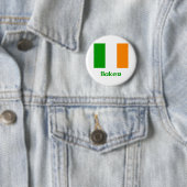 Bäcker-Iren-Flagge Button (Beispiel)