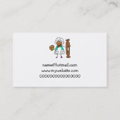 Bäcker-Kind Visitenkarte (Rückseite)