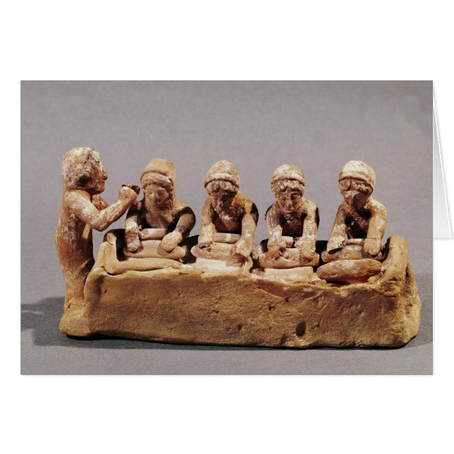 Bäcker knacken Teig auf Thebes (Vorderseite (Horizontal))