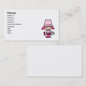 Bäcker-Mädchen Visitenkarte (Vorne/Hinten)