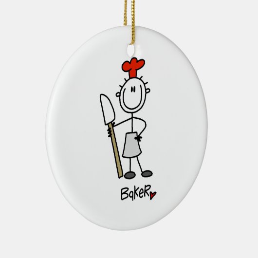 Bäcker mit Scraper Keramikornament (Rechts)