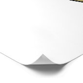 Bäcker mit Scraper Poster (Ecke)