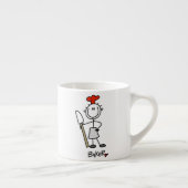 Bäcker mit Teigschaber Espressotasse (Rechts)