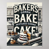 Bäcker Poster (Vorne)