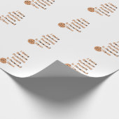 Bäcker-Spaß: Ich backe, weil ich Leute punschiere Geschenkpapier (Ecke)