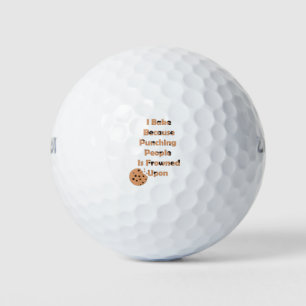Bäcker-Spaß: Ich backe, weil ich Leute punschiere Golfball