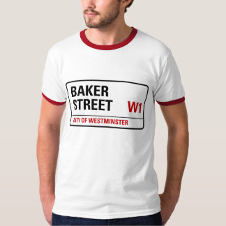 Bäcker-Straßenschild T-Shirt