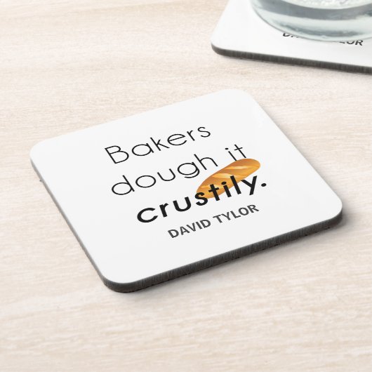 Bäcker Tu es! Getränkeuntersetzer (Linke Seite)