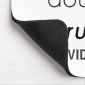 Bäcker Tu es! Mousepad (Ecke)