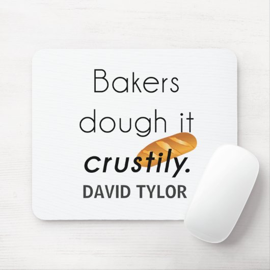 Bäcker Tu es! Mousepad (Mit Mouse)