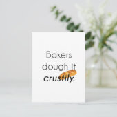 Bäcker Tu es! Postkarte (Stehend Vorderseite)