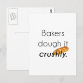 Bäcker Tu es! Postkarte (Vorne/Hinten)