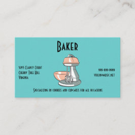 Bäcker Visitenkarte