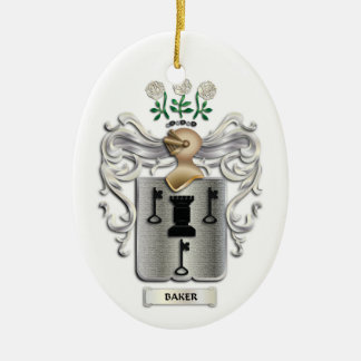 Bäcker-Wappen Verzierung Keramik Ornament
