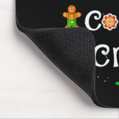 Bäcker Weihnachtsplätzchen Crew Familie Backteam H Mousepad (Ecke)