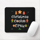 Bäcker Weihnachtsplätzchen Crew Familie Backteam H Mousepad (Mit Mouse)
