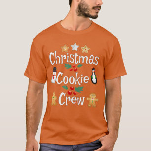 Bäcker Weihnachtsplätzchen Crew Familie Backteam H T-Shirt