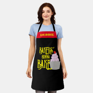 Bäcker werden backen Schürze - Benutzerdefinierter