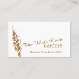 Bäckerbäckereiweizen-Korn-Visitenkarten Visitenkarte