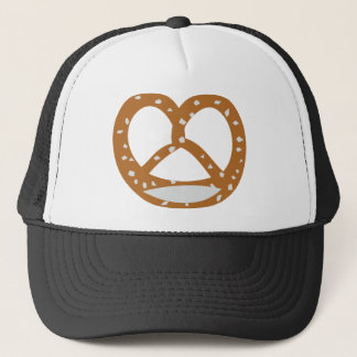 Bäckerbrezelbäckerei-Logosymbol Truckerkappe