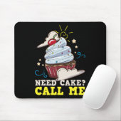 Bäckerchen Kuchen Cupcake Geschenk Mousepad (Mit Mouse)