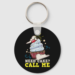 Bäckerchen Kuchen Cupcake Geschenk Schlüsselanhänger