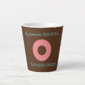 Bäckerduzen - Latte-Tasse Milchtasse (Vorderseite)