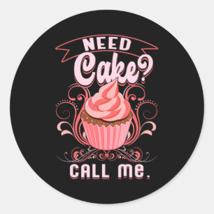 Bäckerei Backbäckerei Bake Kuchen Brot Geschenk Id Runder Aufkleber