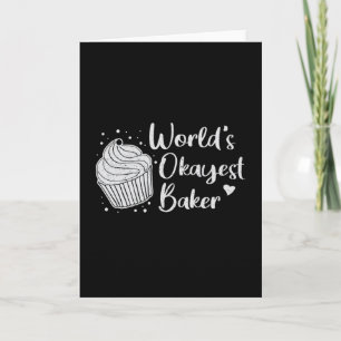 Bäckerei Backbäckerei Brot Kuchen Geschenk Idee Karte