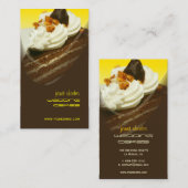 Bäckerei, Bäcker Fotovorlagen Visitenkarten Visitenkarte (Vorne/Hinten)
