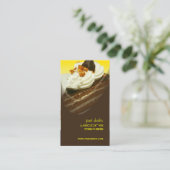 Bäckerei, Bäcker Fotovorlagen Visitenkarten Visitenkarte (Stehend Vorderseite)