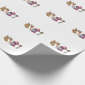 Bäckerei Bäckerei Bäckerei Küchenarbeit Geschenkpapier (Ecke)