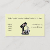 Bäckerei & Bäckerei Koch Visitenkarte (Rückseite)