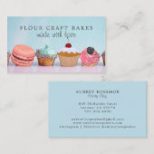 Bäckerei Bäckerei Konditorei Koch Dessert Catering Visitenkarte (Vorne/Hinten)