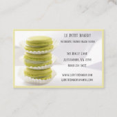 Bäckerei Bäckerei Konditorei Koch Green Macarons Visitenkarte (Vorderseite)