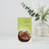 Bäckerei, Bäckerei und Visitenkarten Visitenkarte (Stehend Vorderseite)